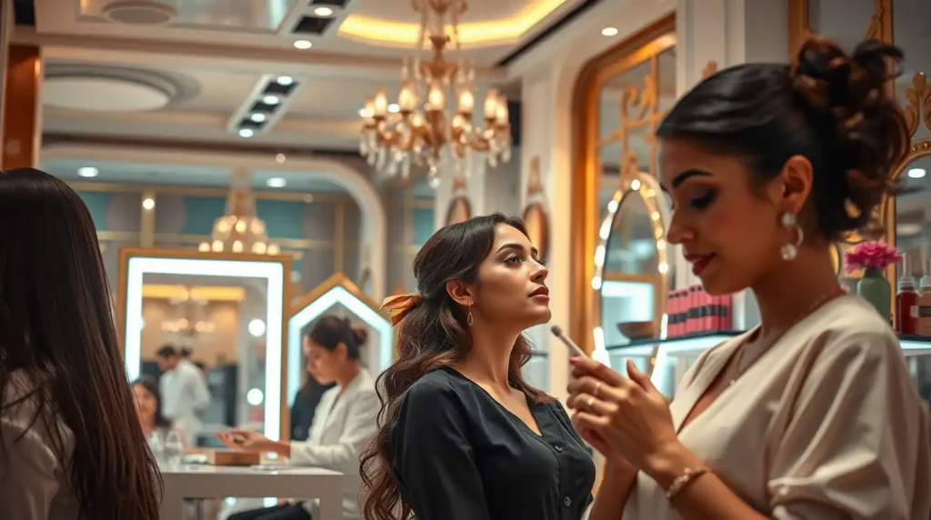 بهترین سالن زیبایی در شیراز سالنی با چند عروس