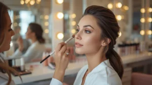 بهترین آرایشگاه زنانه همدان آرایش عروس زیبا