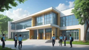 بهترین دبیرستان پسرانه کرج عکس اصلی خیالی زیبا