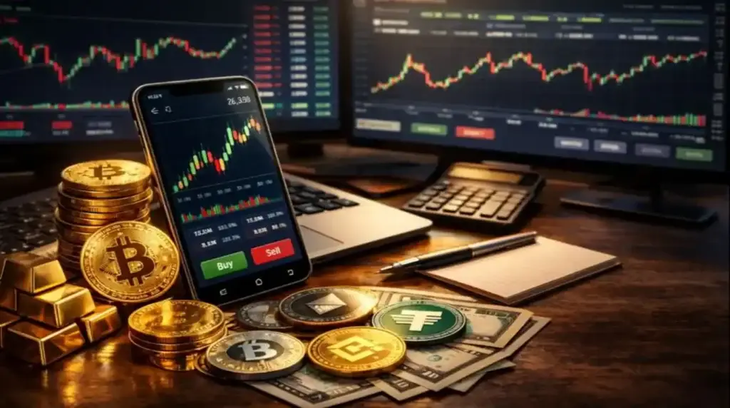 نمودار ها و معامله در صرافی