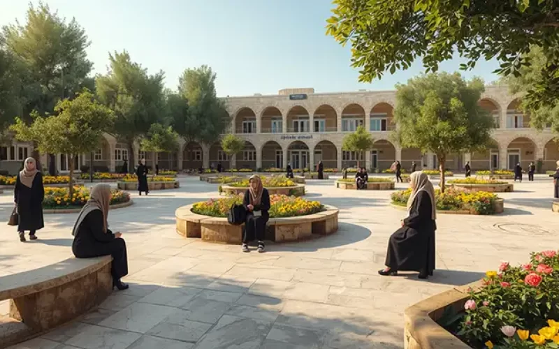 بهترین مدرسه دخترانه کرج عکس اصلی فضای فرضی